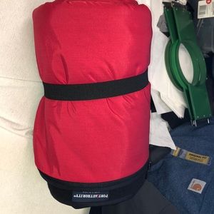 Fleece and Poly Travel Blanket